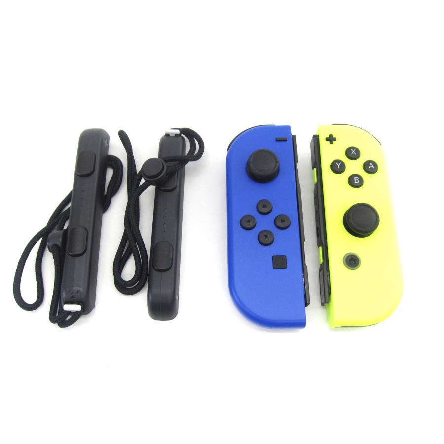 Nintendo Switch - ジョイコン　ブルーネオンイエロー Nintendo switch ジョイコン ブルー ネオンイエロー - メルカリ