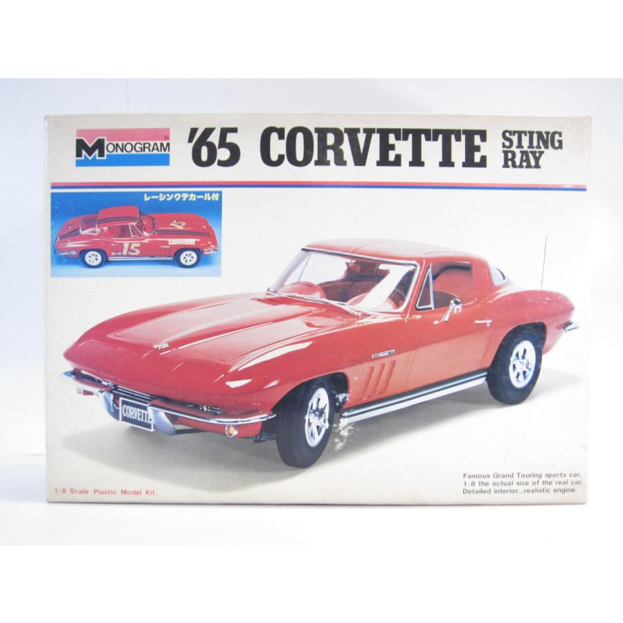 モノグラム '65 CORVETTE STING RAY 1/8スケール コルベット モノグラム '65 CORVETTE STING RAY 1/8スケール コルベット