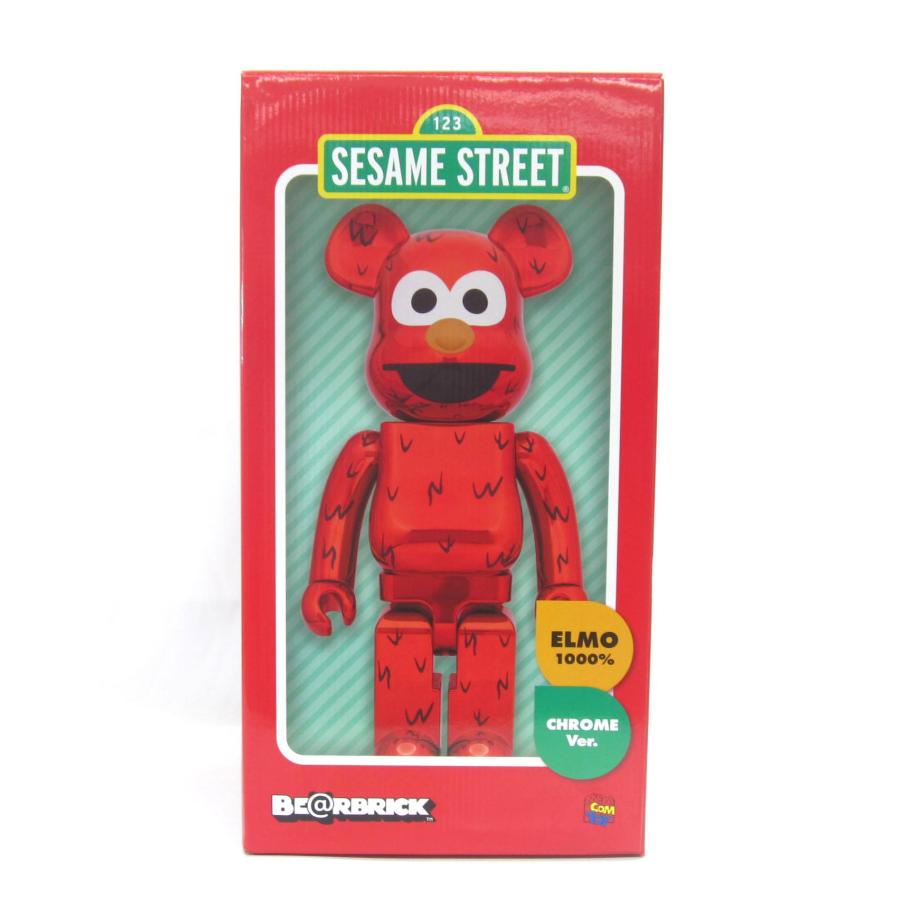 未使用　ベアブリック　1000% エルモ BE@RBRICK メディコムトイ ベアブリック エルモ ELMO CHROME Ver. 1000
