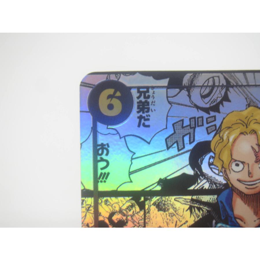 ONE PIECEカードゲーム　サボ　コミックパラレル　マグネットローダー付き！ ONE PIECE ワンピースカードゲーム サボ OP13-120 SEC コミック