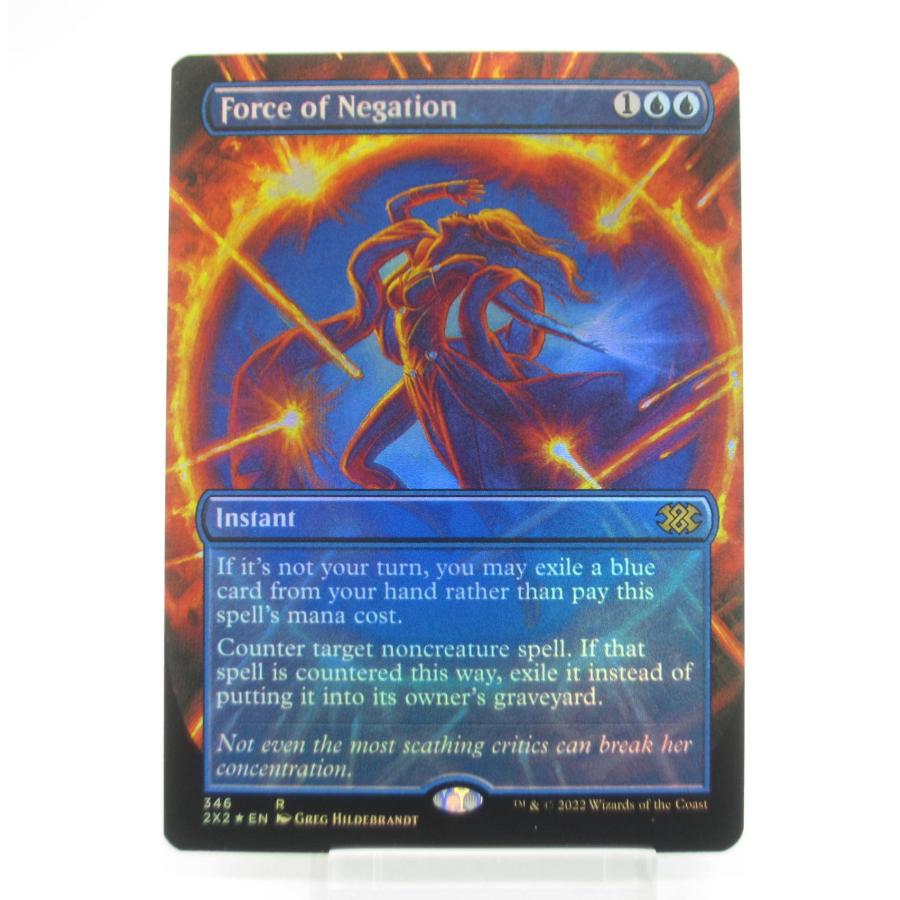 【MTG】否定の力 英語 ボーダーレス Foil MTG Force of Negation / 否定の力 Foil (346) ボーダーレス 英語