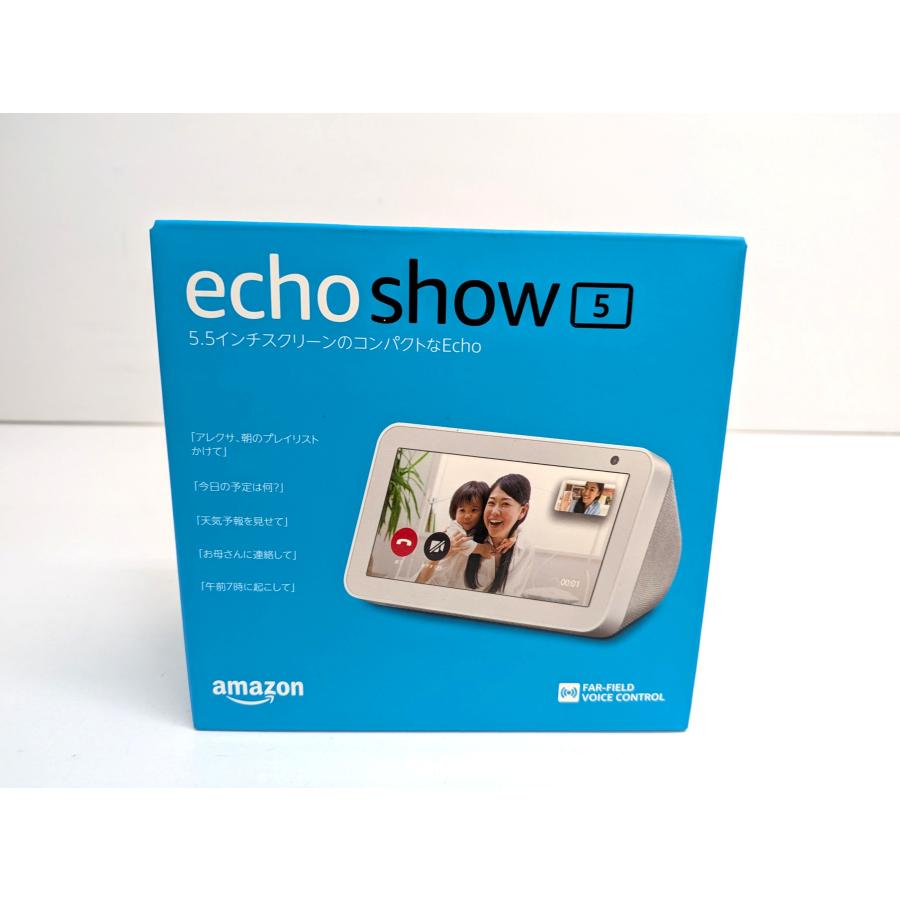 新品未開封 Amazon Echo Show 5 第1世代チャコール2台セット amazon（アマゾン） 未開封品 Amazon Echo Show5 第1世代 スマート