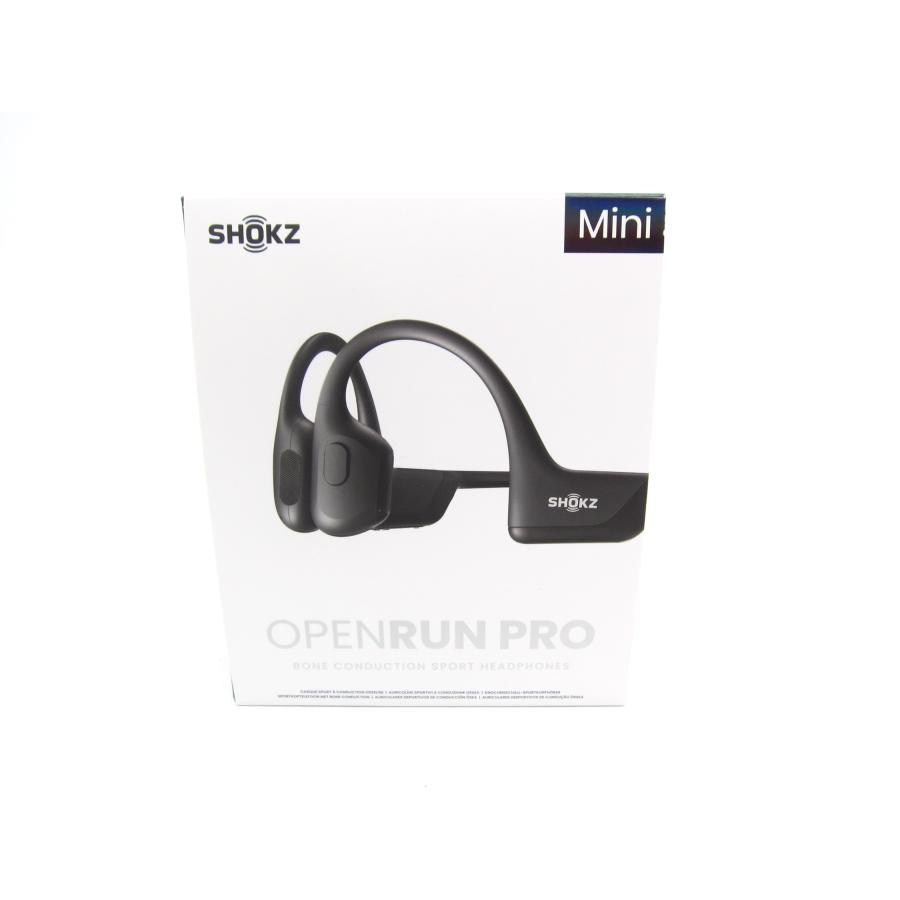SHOKZ OPENRUN 骨伝導スポーツイヤホン 黒 未開封 【公式通販】