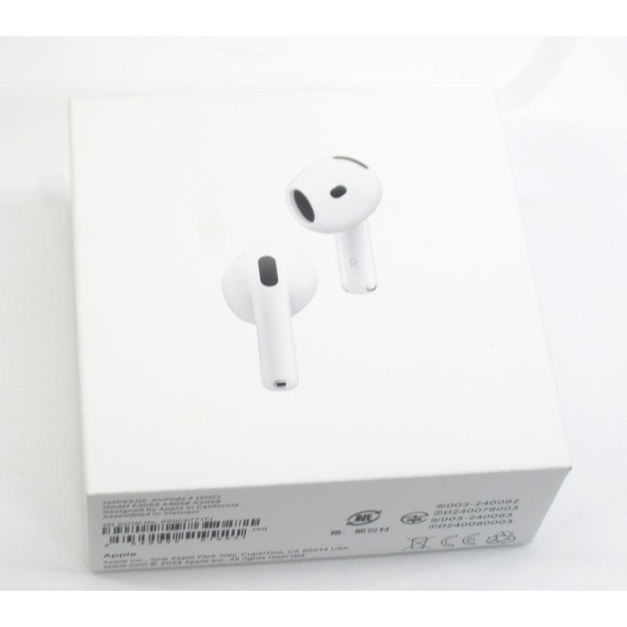 Apple 未開封 アップル AirPods 4 MXP93J/A アクティブノイズキャンセ