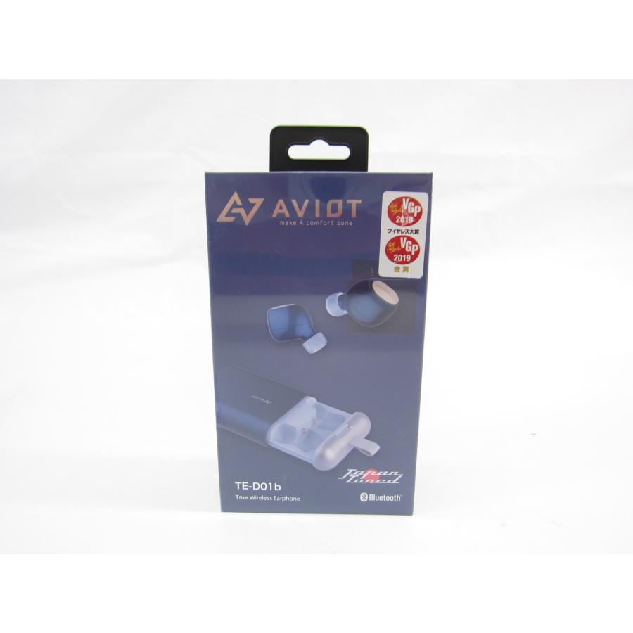 AVIOT アビオット TE-D01b-NV フル ワイヤレスイヤホン ネイビー
