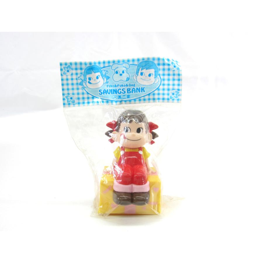 不二家 ペコちゃん 貯金箱 SAVINGS BANK コインバンク ∠UK1107 : u 