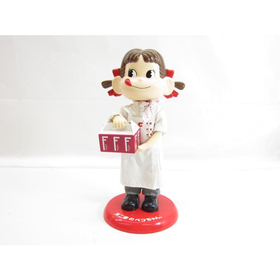 不二家 ペコちゃん パティシエ フィギュア レトロ ∠UK825 : スリフト