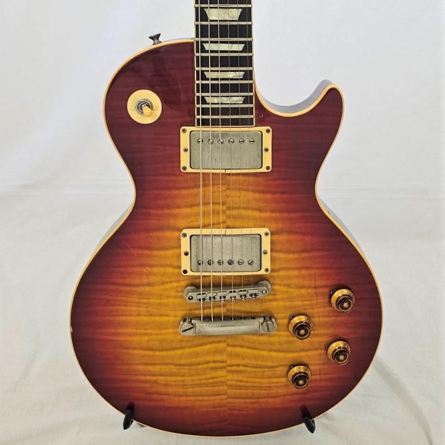 27 orville Les paul model LPS-80F レスポール Orville LPS-80F Les Paul Standard Photo Flame | Reverb