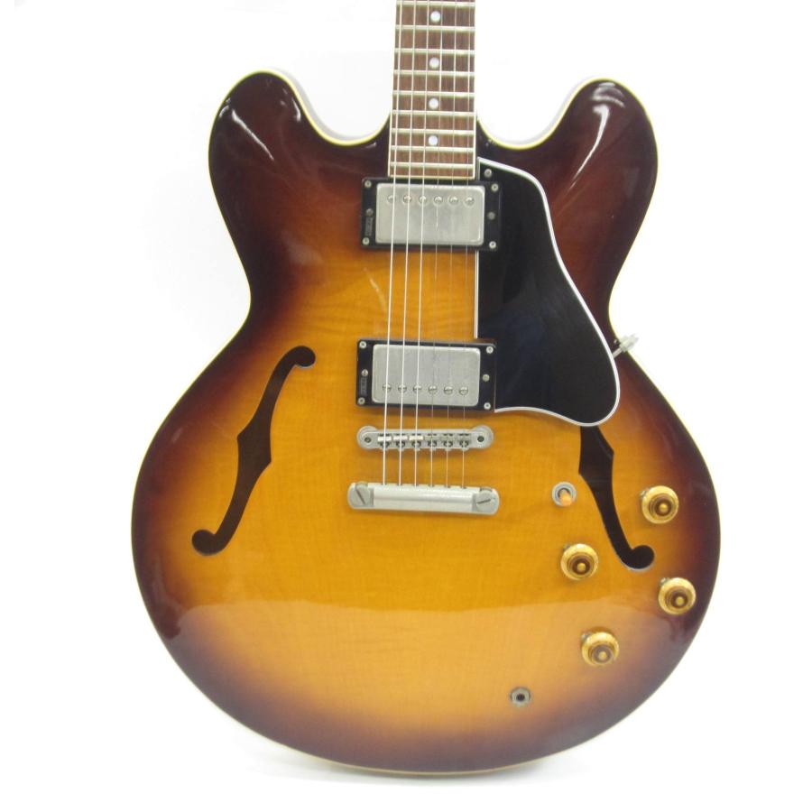 Fernandes フェルナンデス FSA-100 セミアコギター ソフトケース付属