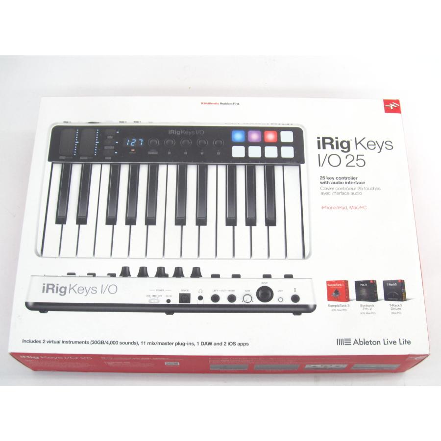 IK MULTIMEDIA iRig Keys I/O 25 MIDIキーボード / インターフェース