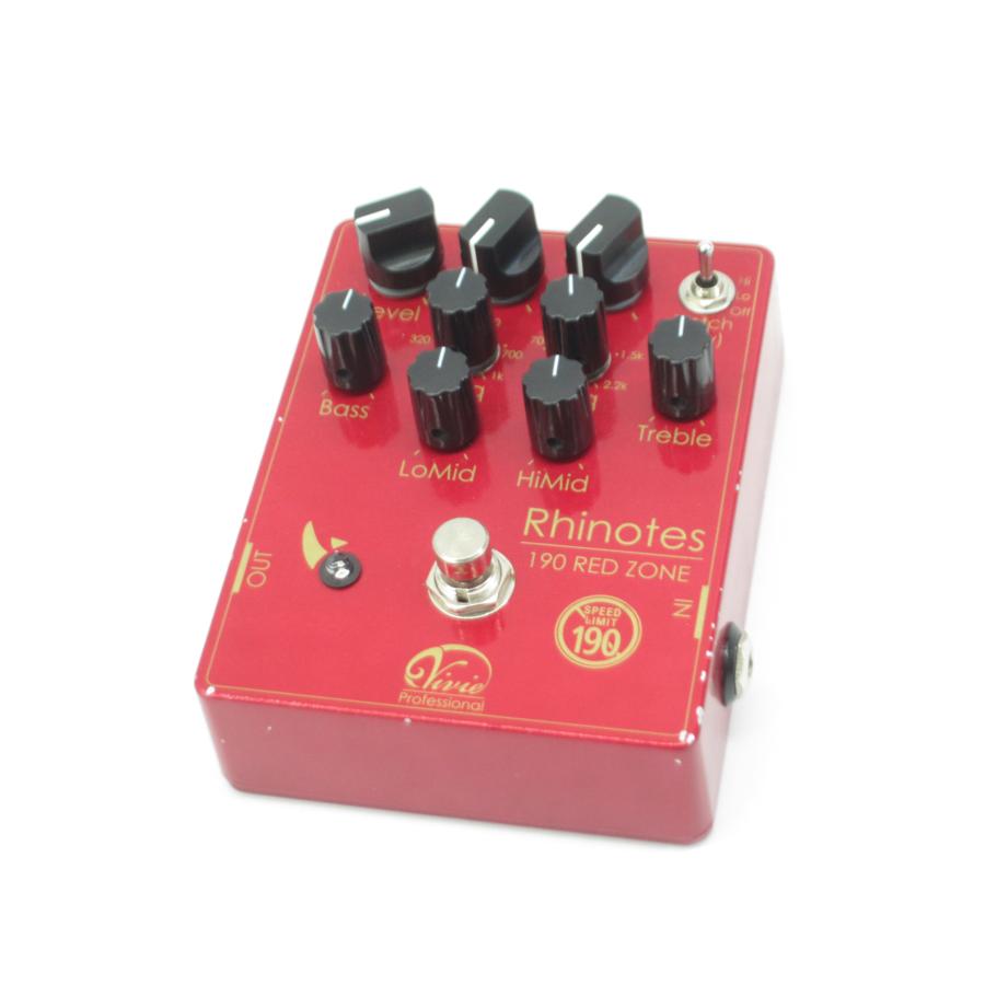 【生産終了】Vive Rhinotes ライノーツ　プリアンプ Amazon | Vivie Rhinotes -Bass OverDrive- | ディストーション