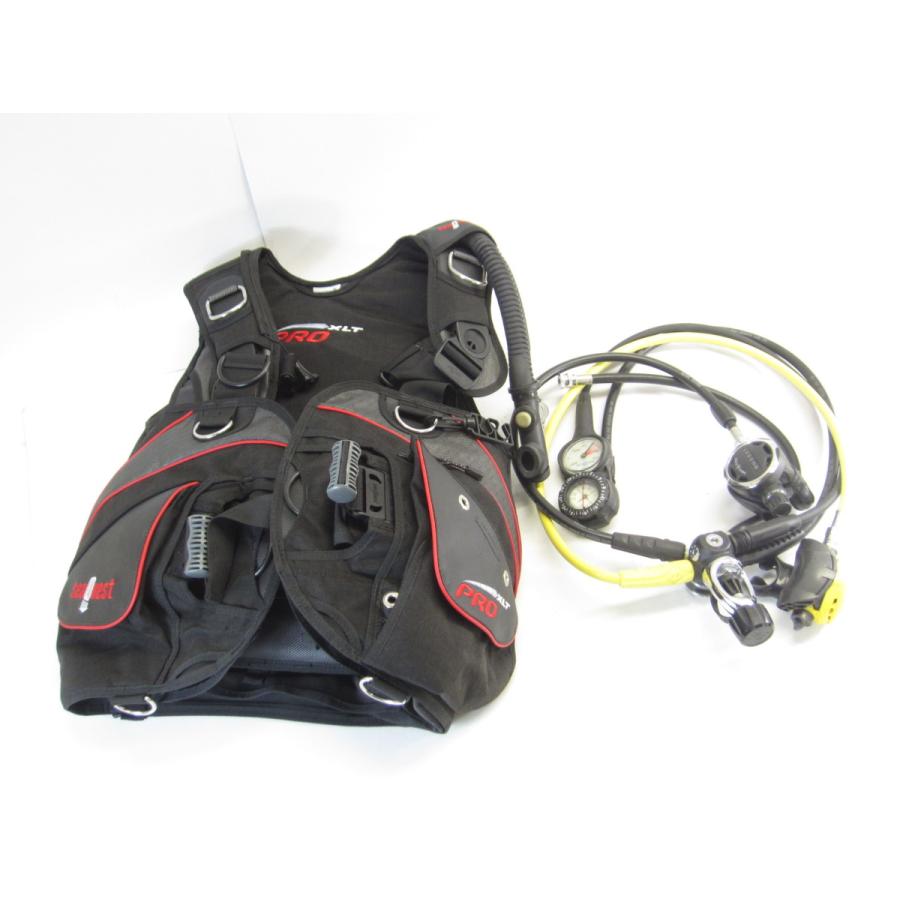 SeaQuest シークエスト PROXLT BCDジャケット + AQUA LUNG EN250  
