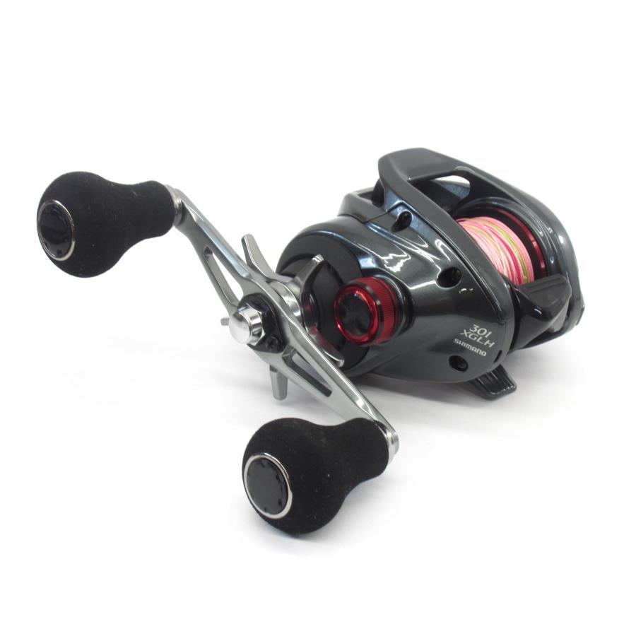 美品 シマノ スコーピオンMD 301XGLHベイトリール シマノ ベイトリール スコーピオン MD 301XGLH (左巻) 2021年