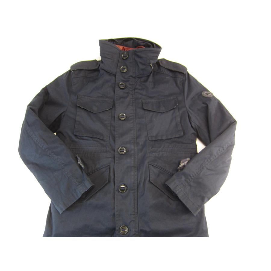 BURBERRY BLACK LABEL】3Way モッズコート Mサイズ 黒 BURBERRY