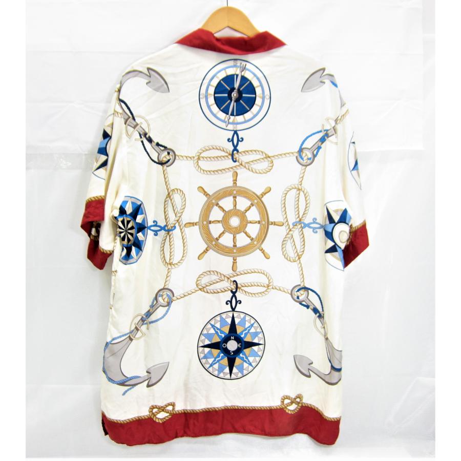 GUCCI Gucci グッチ BOWLING LOOSE S/S SHIRT シルク 航海 GUCCI Gucci グッチ BOWLING LOOSE S/S SHIRT シルク 航海