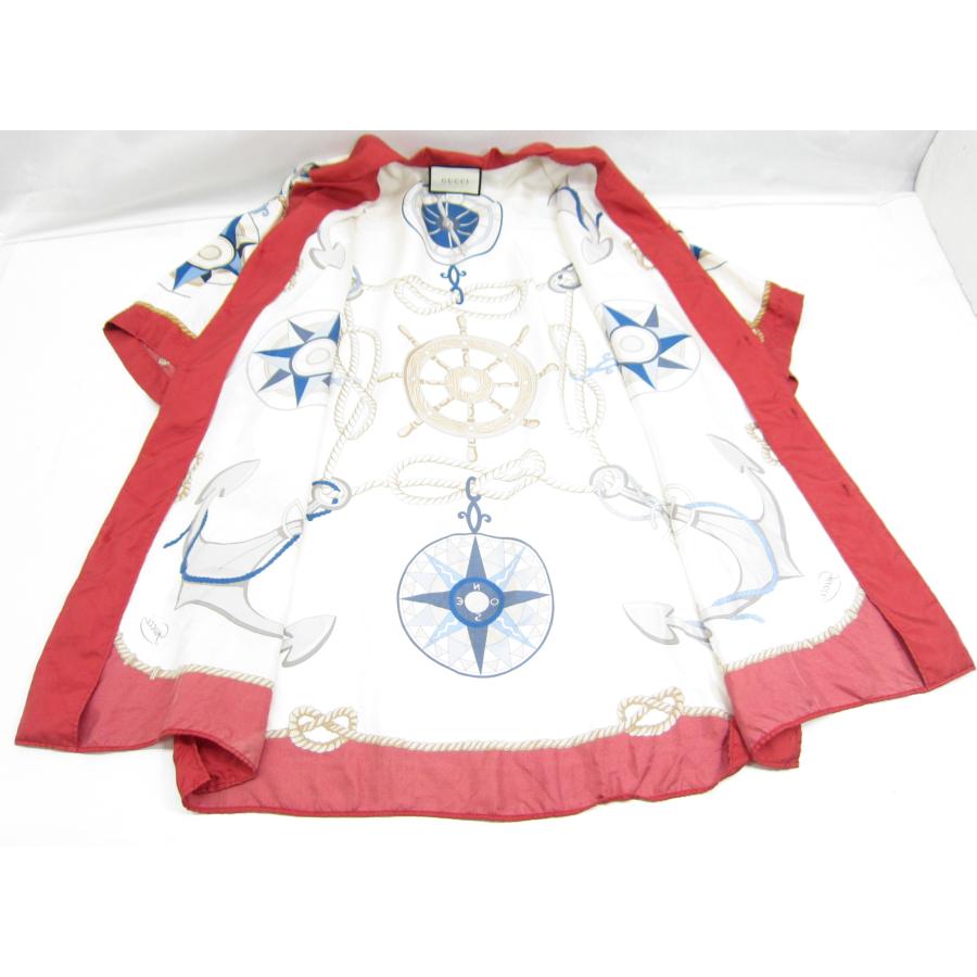 GUCCI Gucci グッチ BOWLING LOOSE S/S SHIRT シルク 航海 GUCCI Gucci グッチ BOWLING LOOSE S/S SHIRT シルク 航海