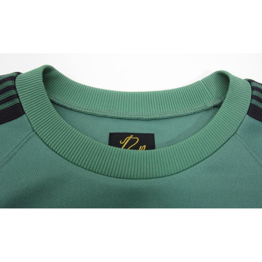 Needles NEEDLES ニードルズ Track Crew Neck Shirt - Poly Needles NEEDLES ニードルズ Track Crew Neck Shirt - Poly