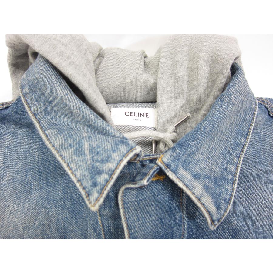 CELINE セリーヌ TRUCKER JACKET IN UNION WASH DENIM ユニオン