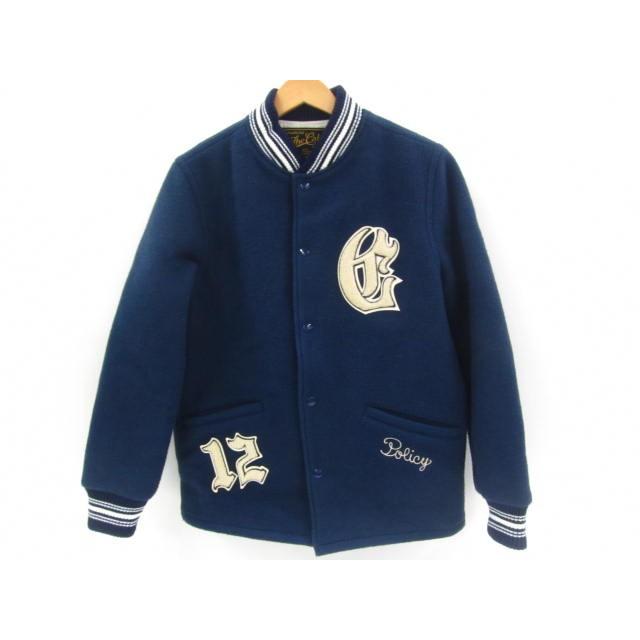 22春夏新色 メンズアウター Calee サイズm 中古 メンズ スタジャン ウール キャリー ジャケット