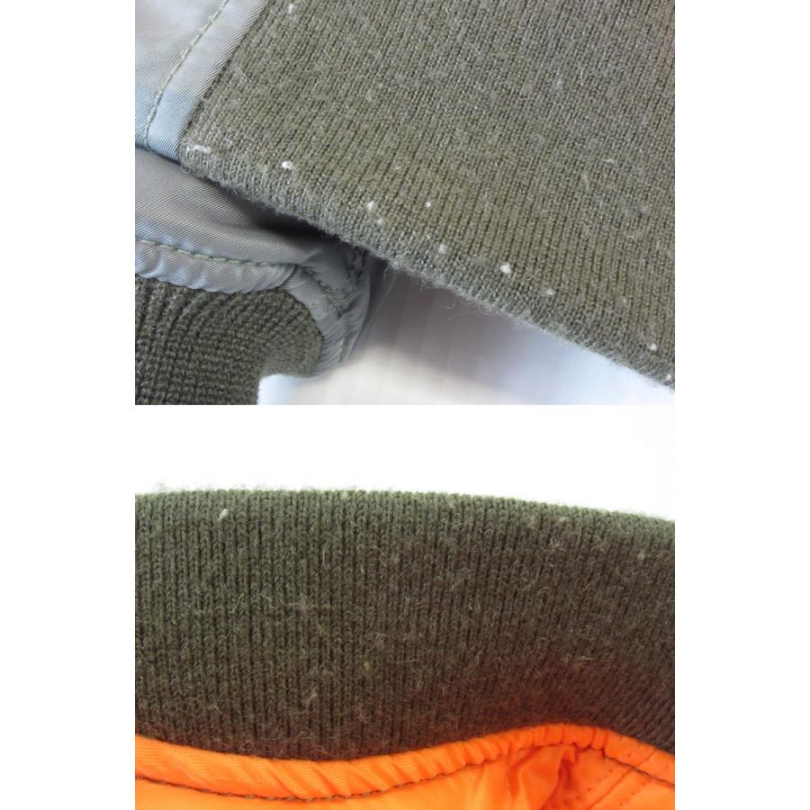23aw NEIGHBORHOOD MA-1 JACKET カーキ 中古・古着通販】NEIGHBORHOOD (ネイバーフッド) MA-1ジャケット