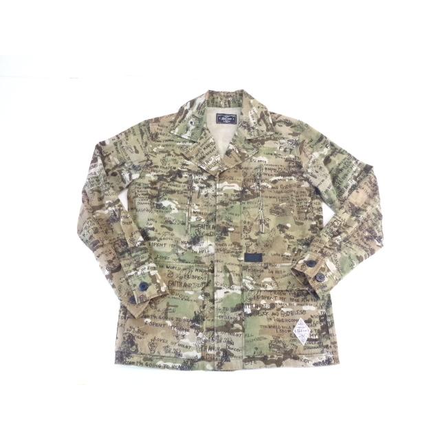 2022A/W新作送料無料 クライミーのミリタリージャケット CRIMIEの迷彩