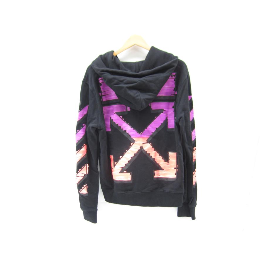 off white オフホワイト MARKER LOGO ZIP パーカー セットアップ サイズ:L #UF3401｜thrift-webshop｜02