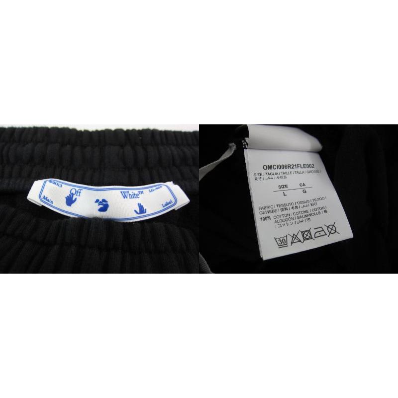 off white オフホワイト MARKER LOGO ZIP パーカー セットアップ サイズ:L #UF3401｜thrift-webshop｜09