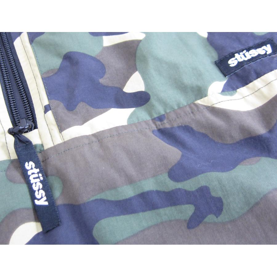 STUSSY ステューシー 迷彩柄 ナイロン中綿 フロントジップ STUSSY ステューシー 迷彩柄 ナイロン中綿 フロントジップ
