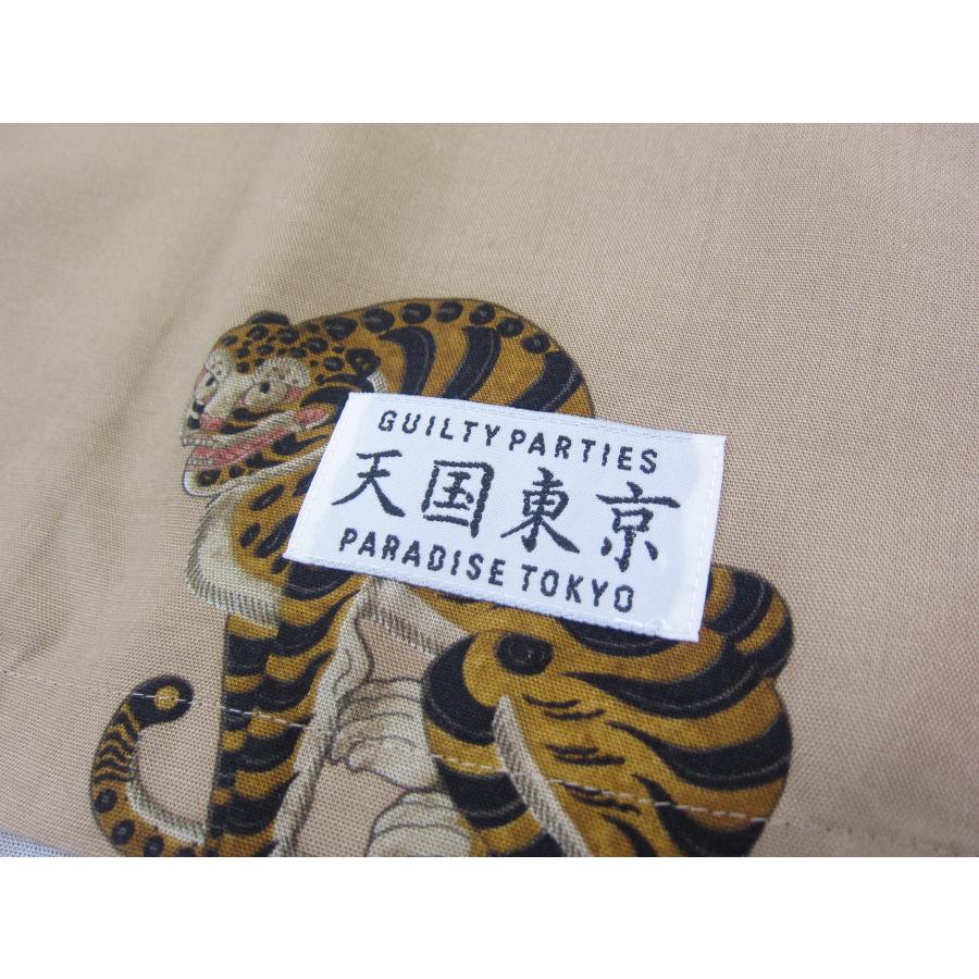 WACKO MARIA ワコマリア × 天国東京 タイガー アロハシャツ SIZE WACKO MARIA ワコマリア × 天国東京 タイガー アロハシャツ SIZE