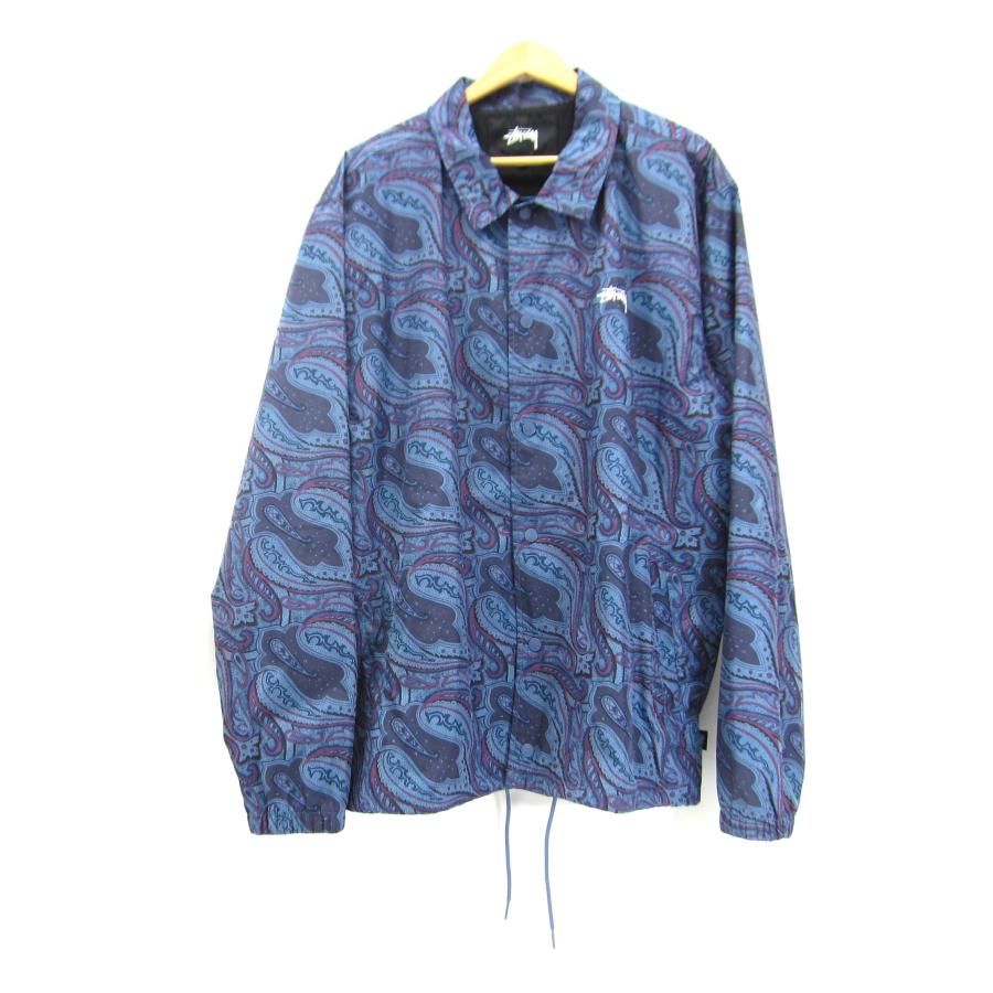 stussy ステューシー　PaisleyCoachJacketコーチジャケット STUSSY（ステューシー） Paisley Coach Jacket コーチジャケット SIZE