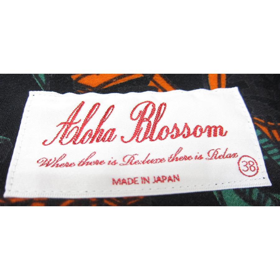 Aloha Blossom アロハブロッサム アロハシャツ TIKI / BLACK SIZE:38 メンズ 衣類 □UF3653｜thrift-webshop｜06