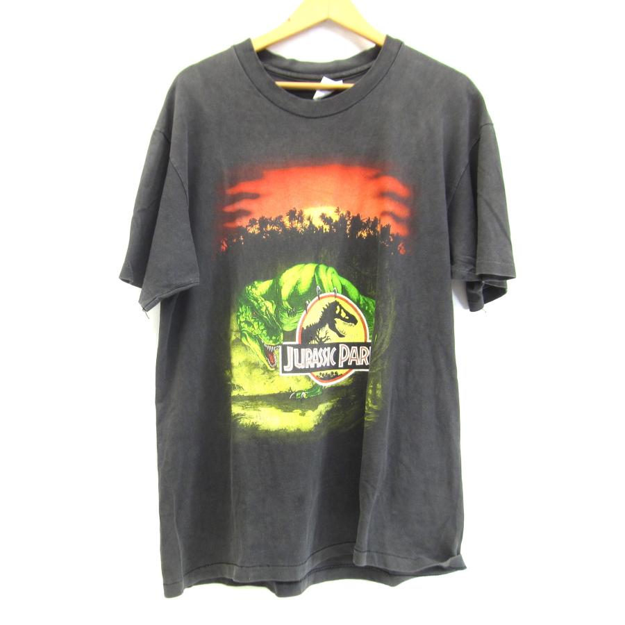 Hanes（ヘインズ） Vintage Jurassic Park T-Shirt ジュラシックパーク 