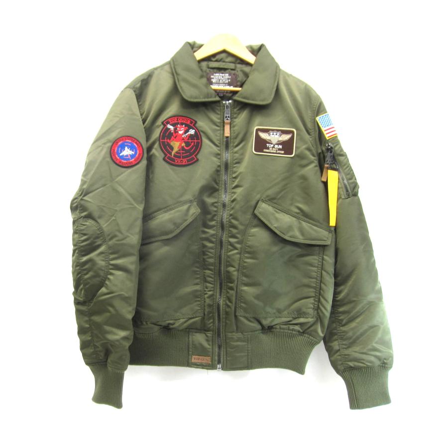 TOP GUN トップガン CWU-45 FLIGHT JACKET フライトジャケット SIZE:XL