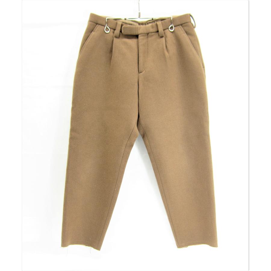 kolor カラー ウール カシミヤ ワイドパンツ キャメル 12WCM-P09105 
