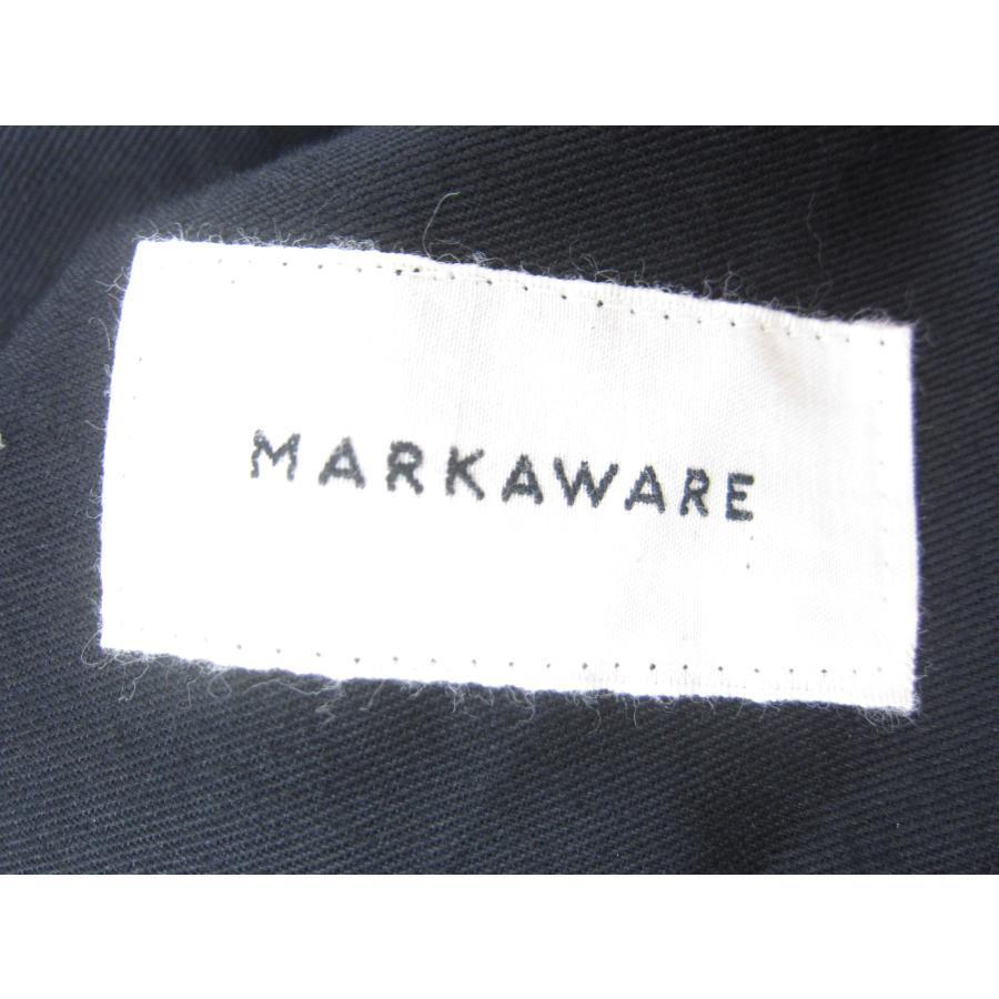 MARKAWARE マーカウェア ORGANIC COTTON GABARDINE DOUBLE PLEATED EASY PANTS a23c-02pt01c SIZE:2 メンズ パンツ 衣類 □UF4151｜thrift-webshop｜06