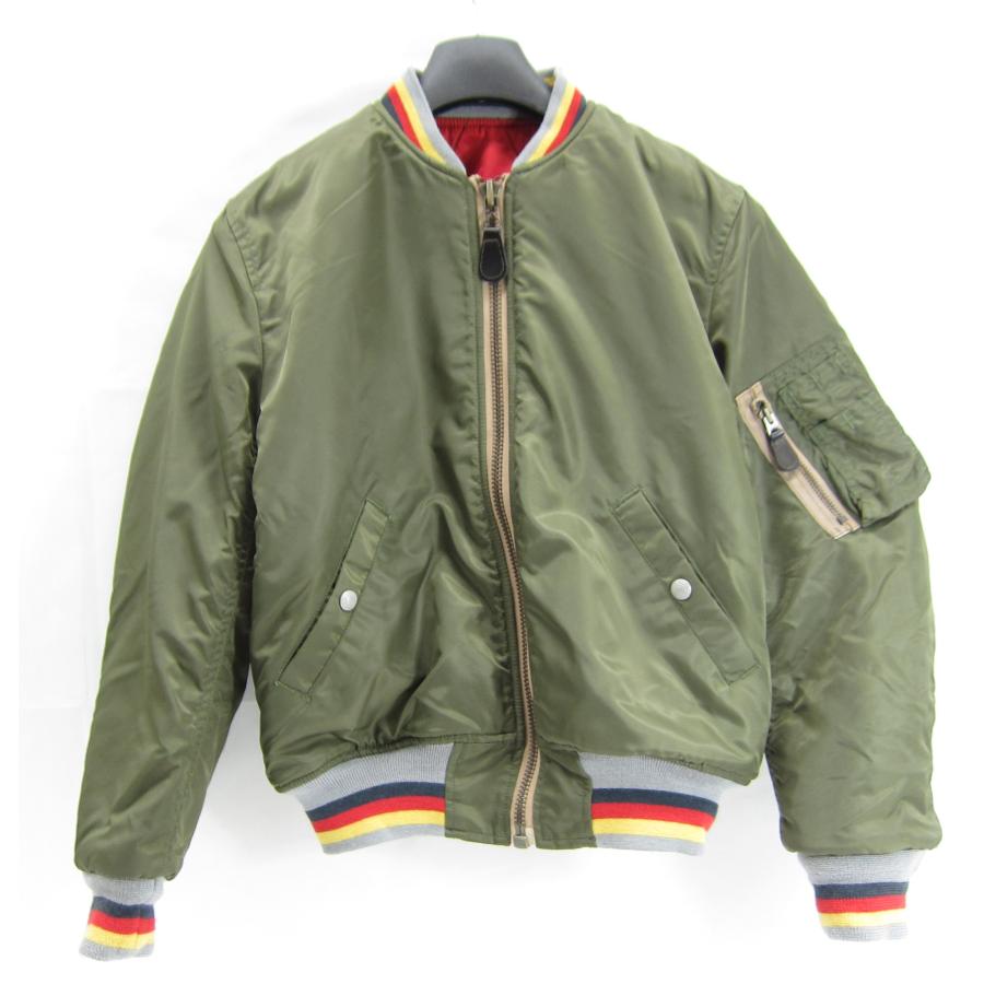 EVISU エヴィス MA-1 フライトジャケット SIZE:34 レディース EVISU エヴィス MA-1 フライトジャケット SIZE:34 レディース
