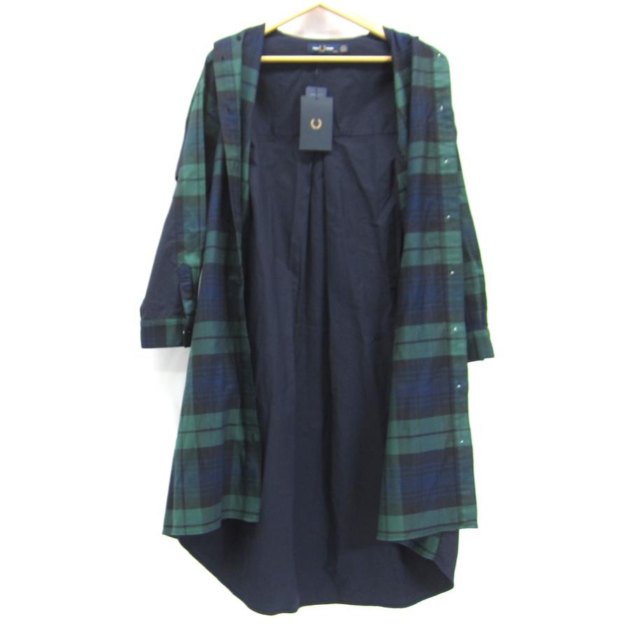 FRED PERRY フレッドペリー BRUSHED TARTAN SHIRTDRESS F8647 サイズ：8 レディース 衣類 □UF4141｜thrift-webshop｜03