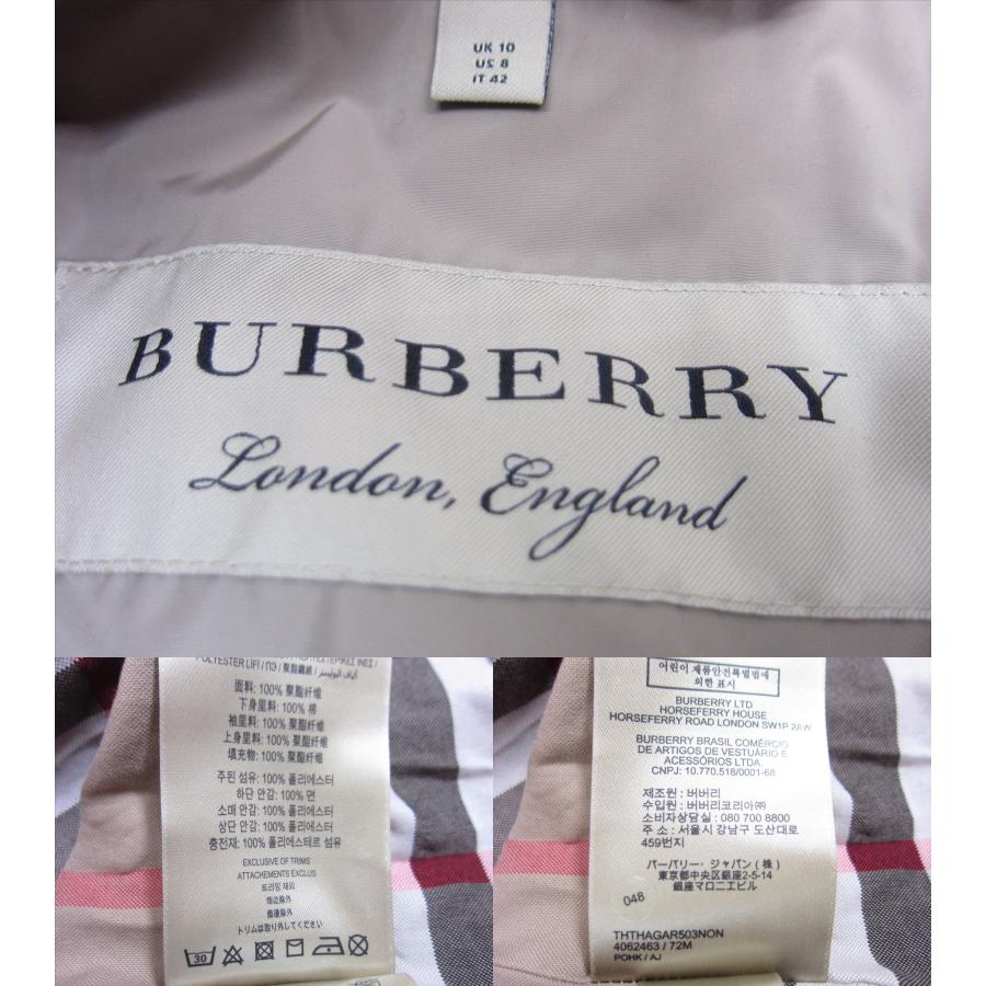 BURBERRY バーバリートレンチコート 4062463 SIZE:UK10 BURBERRY バーバリートレンチコート 4062463 SIZE:UK10
