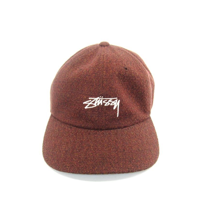 帽子 Stussy cap STUSSY(ステューシー) / キャップ/M/コットン/BLK/メンズ | 中古