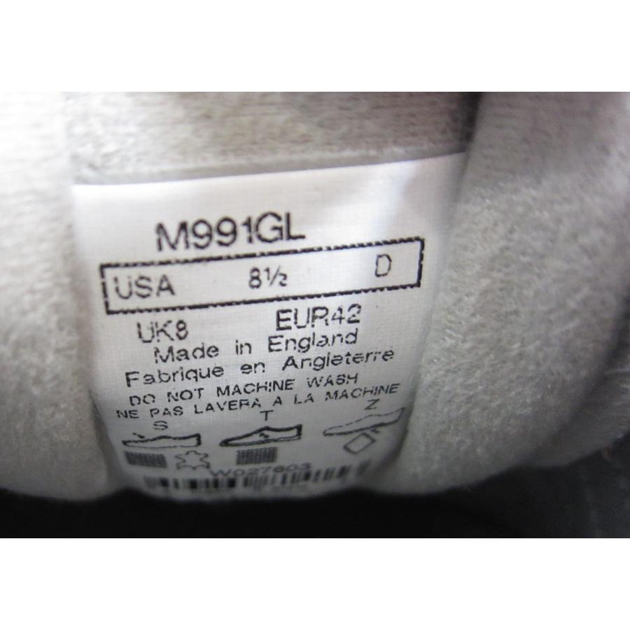 New Balance ニューバランス M991 GL M991GL SIZE:US8.5 26.5cm メンズ スニーカー 靴 □UT11126｜thrift-webshop｜06