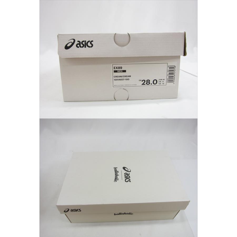 ASICS ballaholic × asics アシックス EX89 1201A837-100 SIZE ASICS ballaholic × asics アシックス EX89 1201A837-100 SIZE