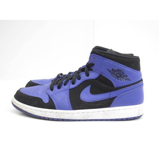 NIKE ナイキ AIR JORDAN 1 MID 554724-051 29.5cm エアジョーダン スニーカー 靴 #UT7693｜thrift-webshop｜02