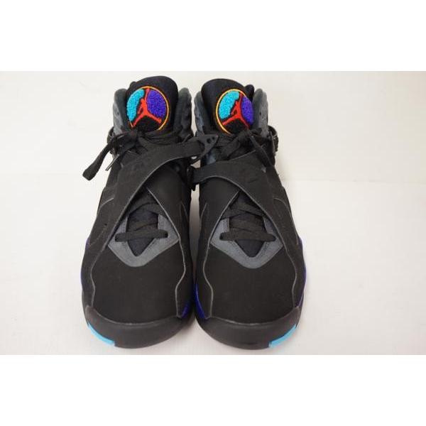 《メンズ靴》NIKE ナイキ AIR JORDAN 8 RETRO AQUA 305381-025 メンズ スニーカー 靴 サイズ27.0cm【中古】｜thrift-webshop｜02