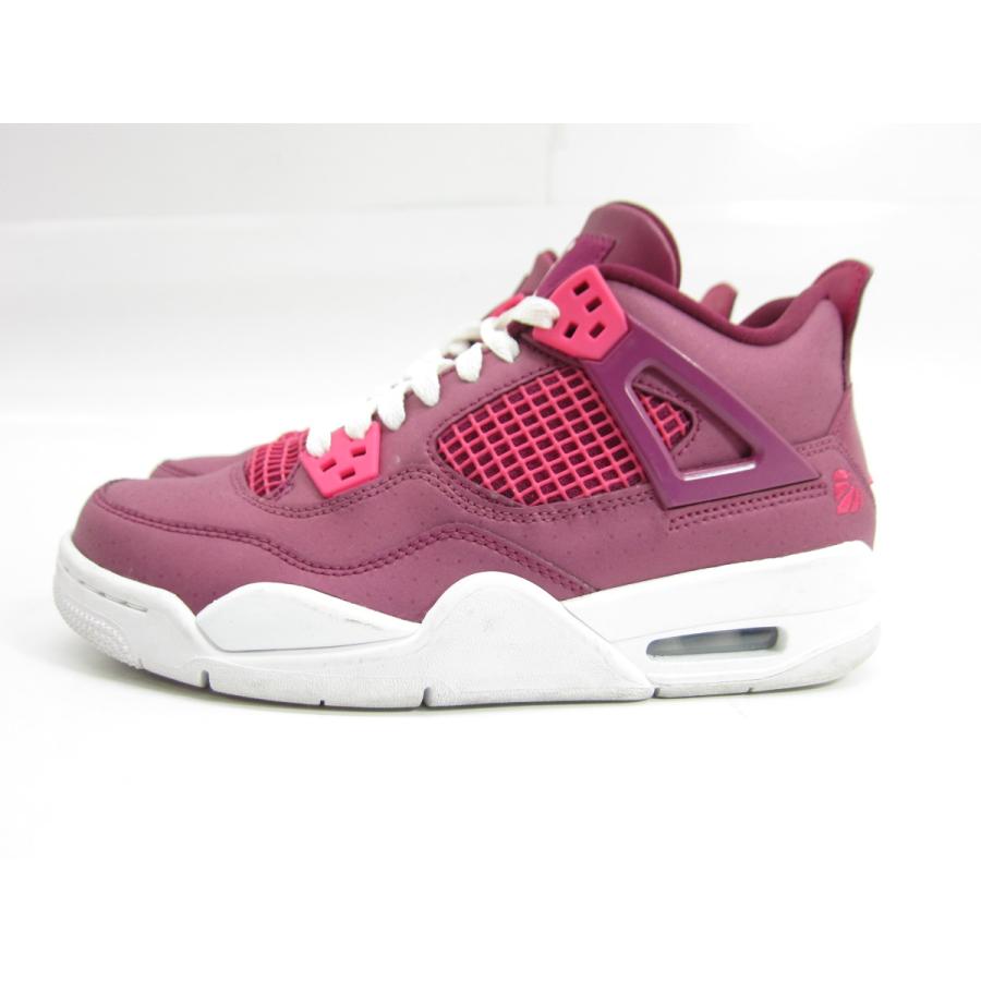 Air Jordan 4 ピンク シューズ（男女兼用） ナイキ・ガールズ・エアジョーダン 4 レトロ “ダーク