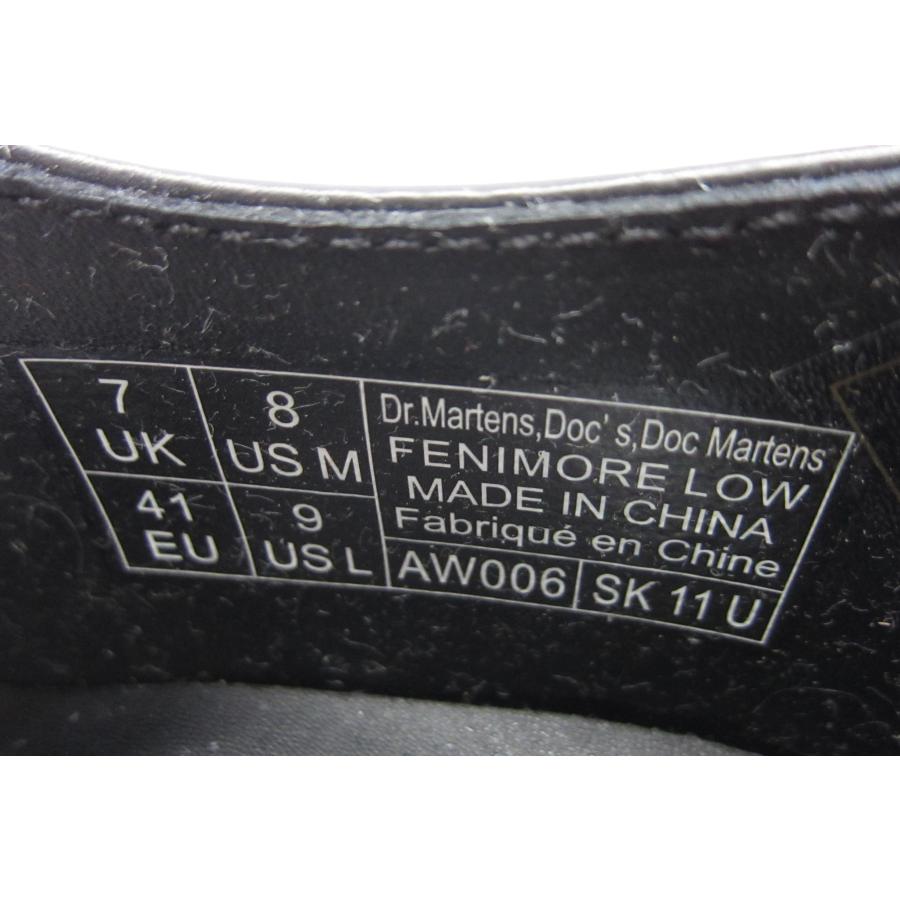 ドクターマーチン Fenimore Low UK7 Dr.Martens ドクターマーチン FENIMORE LOW LEATHER SHOES SIZE