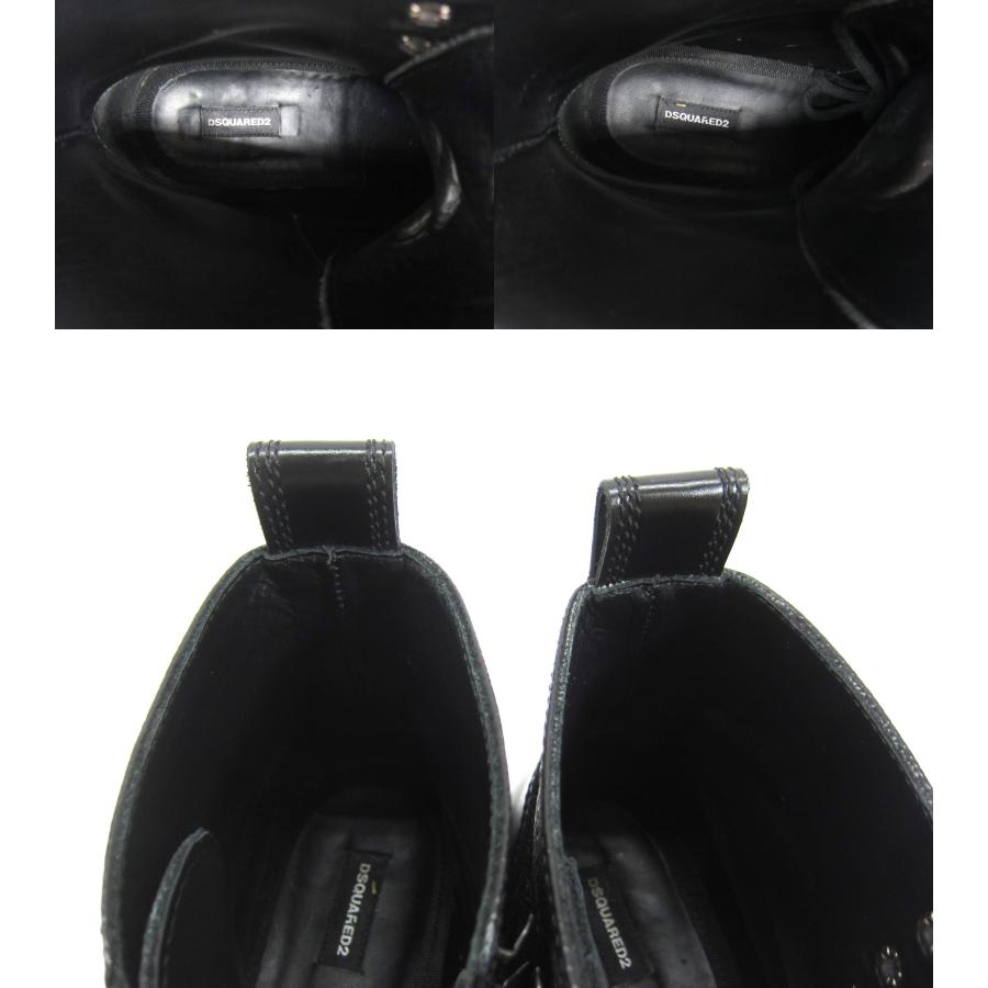 DSQUARED2 ディースクエアード レザーブーツ SIZE:42 27.0cm DSQUARED2 ディースクエアード レザーブーツ SIZE:42 27.0cm