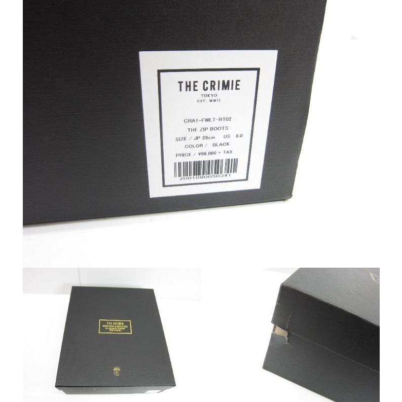 CRIMIE クライミー THE ZIP BOOTS CRA1-FWLT-BT02 US10 28.0cm メンズ 