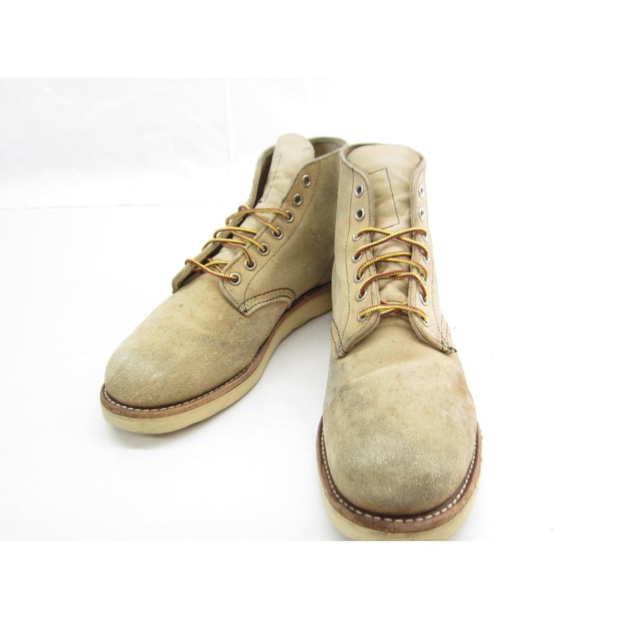 RED WING SHOES REDWING レッドウィング 8167 6inch PLAIN TOE TAN 
