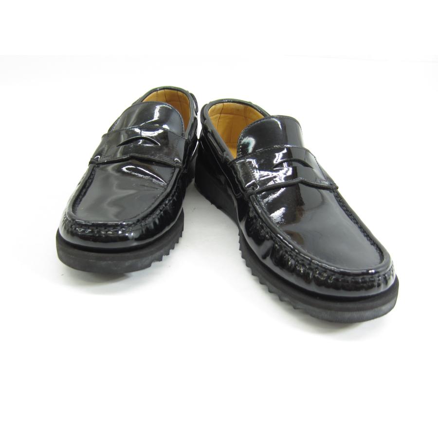 パラブーツ　ビームス別注　エナメルローファー Paraboot BEAMS 別注 エナメル ローファー パテントレザー