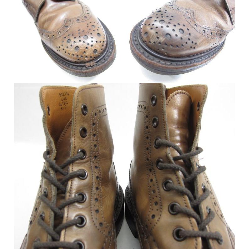 TRICKER'S トリッカーズ × Paul Smith ポールスミス カントリーブーツ サイズ：8-5 26.5cm 靴 □UT9985｜thrift-webshop｜09